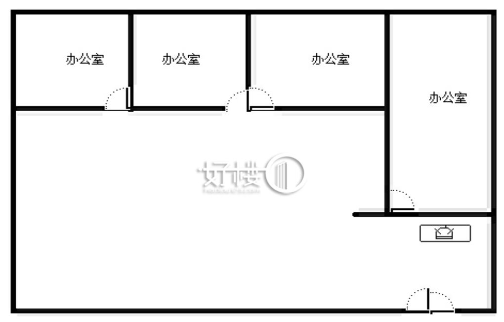 万凯新都B栋写字楼|办公室出租|租赁/租金/图片