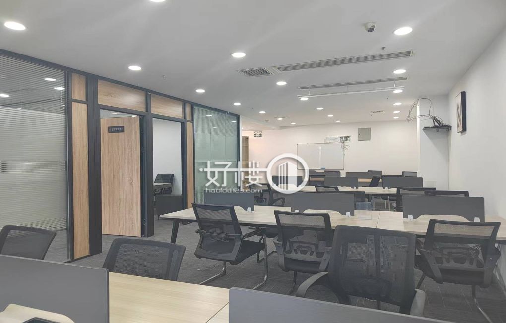 石油路轻轨站旁万科中心精装修办公带家具出租写字楼|办公室出租|租赁/租金/图片