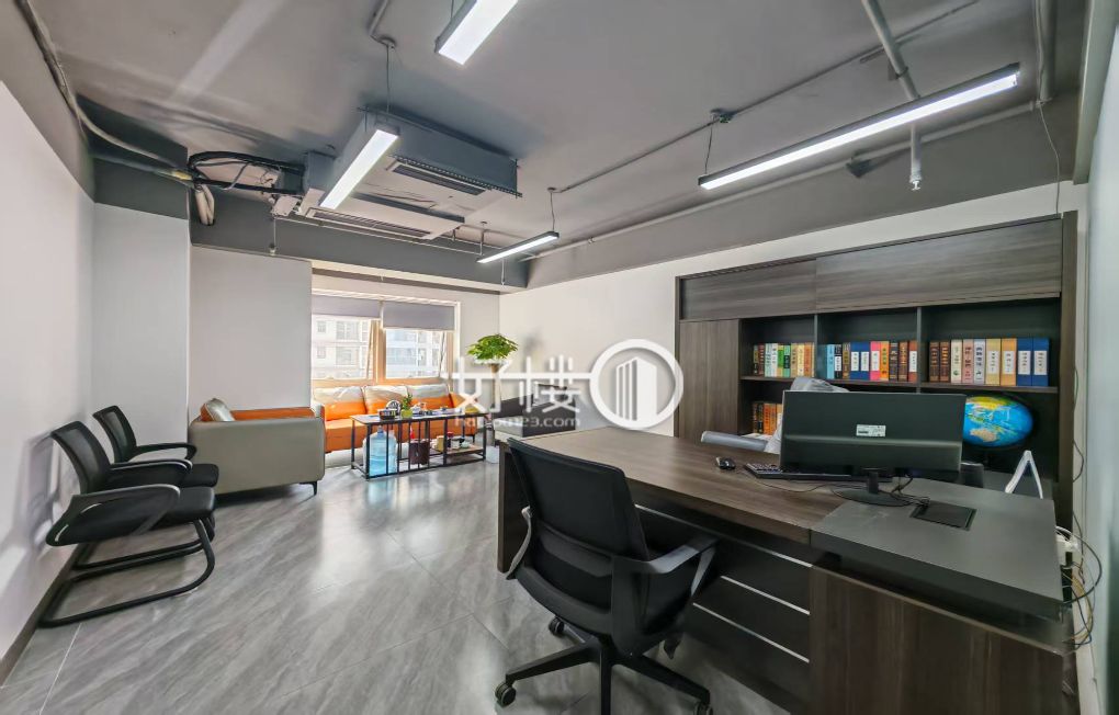 石油路轻轨站旁万科中心精装修办公室带家具出租m²写字楼|办公室出租|租赁/租金/图片