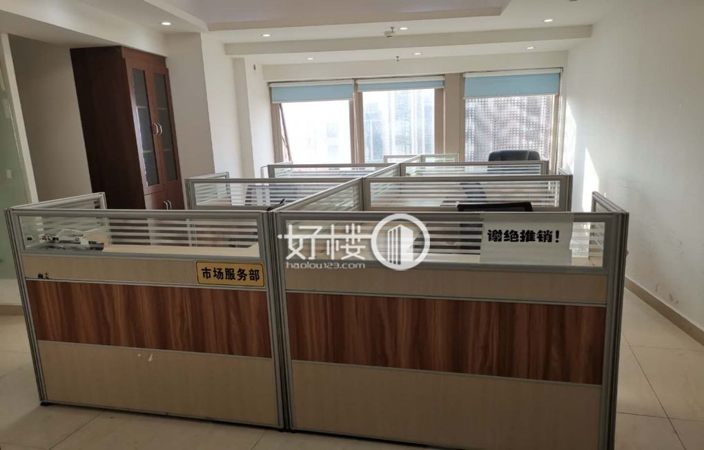 渝中区大坪轻轨站出口万科中心带家具带1个独立办公室m²写字楼|办公室出租|租赁/租金/图片