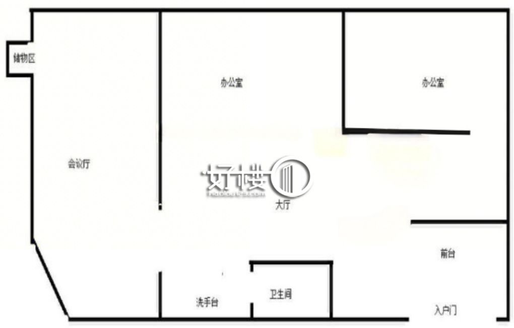 万科中心3栋商务公寓写字楼|办公室出租|租赁/租金/图片
