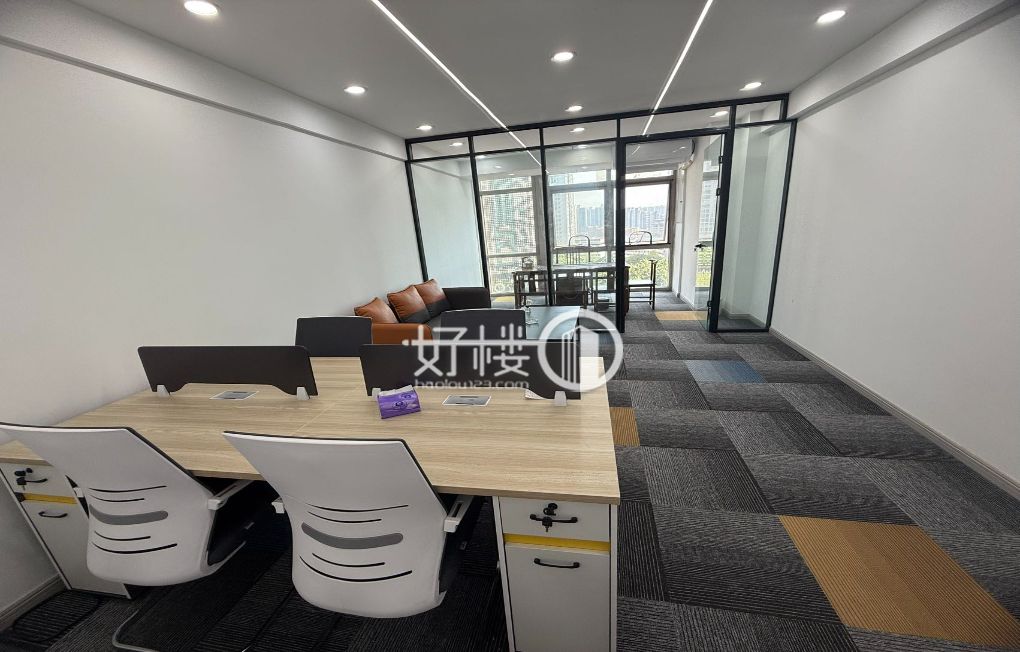 石油路轻轨站旁万科中心精装修办公室出租m²写字楼|办公室出租|租赁/租金/图片
