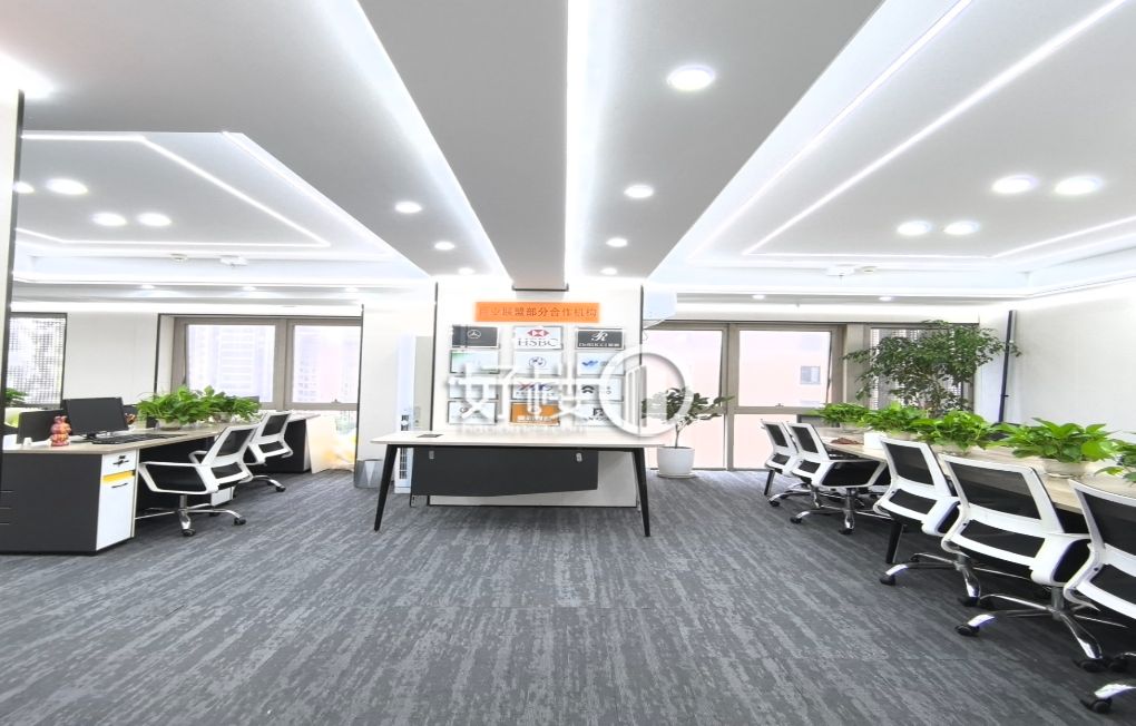 万科中心 精装带家具 渝中精品办公室写字楼|办公室出租|租赁/租金/图片
