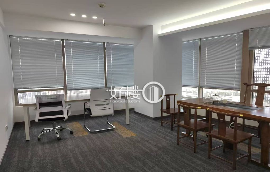 石油路轻轨站旁万科中心精装修办公室出租写字楼|办公室出租|租赁/租金/图片