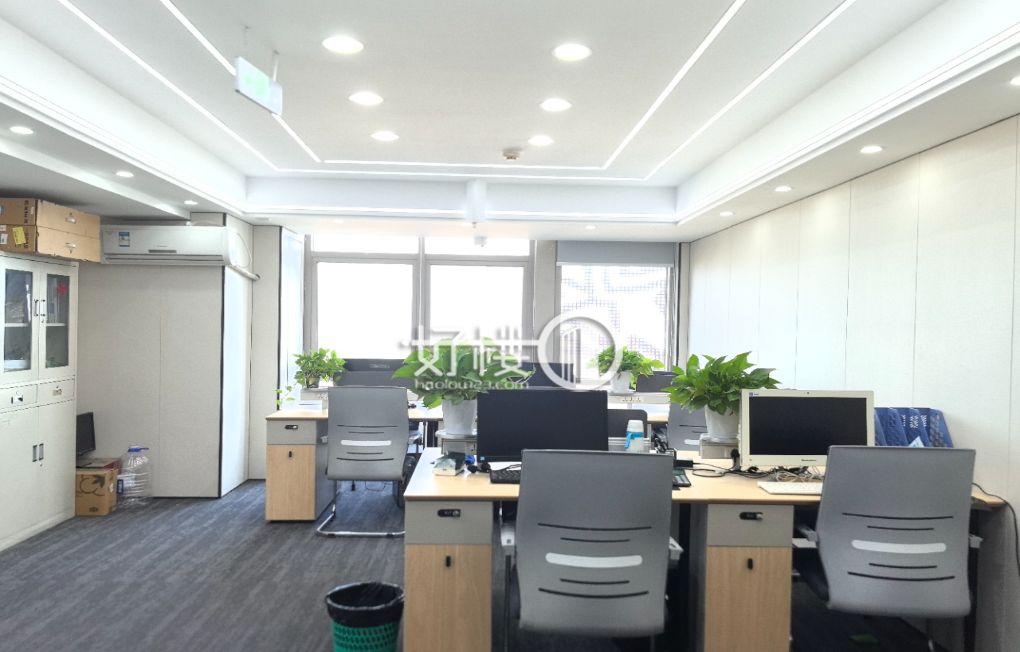 石油路轻轨站旁万科中心精装修办公室出租m²写字楼|办公室出租|租赁/租金/图片
