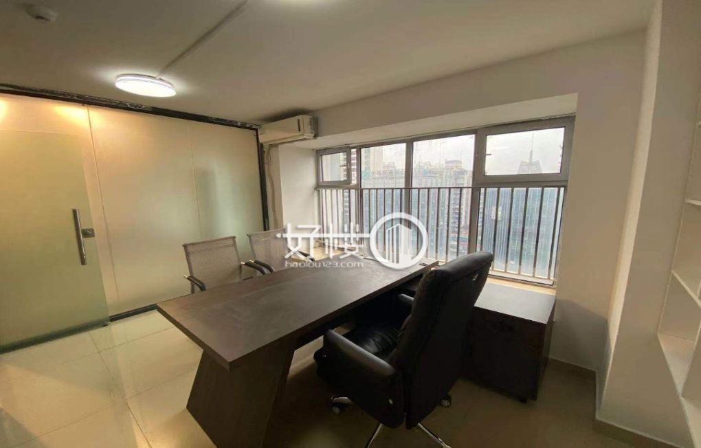 轻轨上盖 南坪万达商圈2+1格局 全套家具拎包办公m²写字楼|办公室出租|租赁/租金/图片