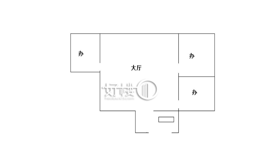 万达广场写字间1栋写字楼|办公室出租|租赁/租金/图片