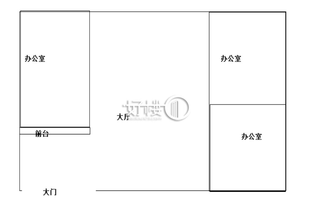 万达广场写字间1栋写字楼|办公室出租|租赁/租金/图片