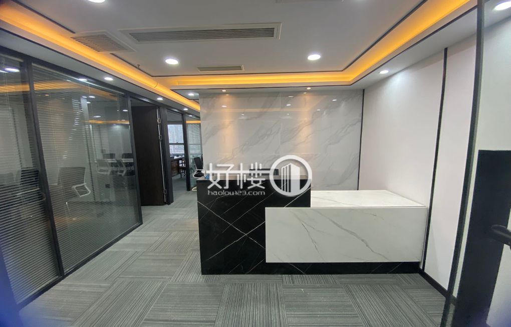 南坪轻轨上盖万达广场精致装修配办公家具 拎包入住m²写字楼|办公室出租|租赁/租金/图片