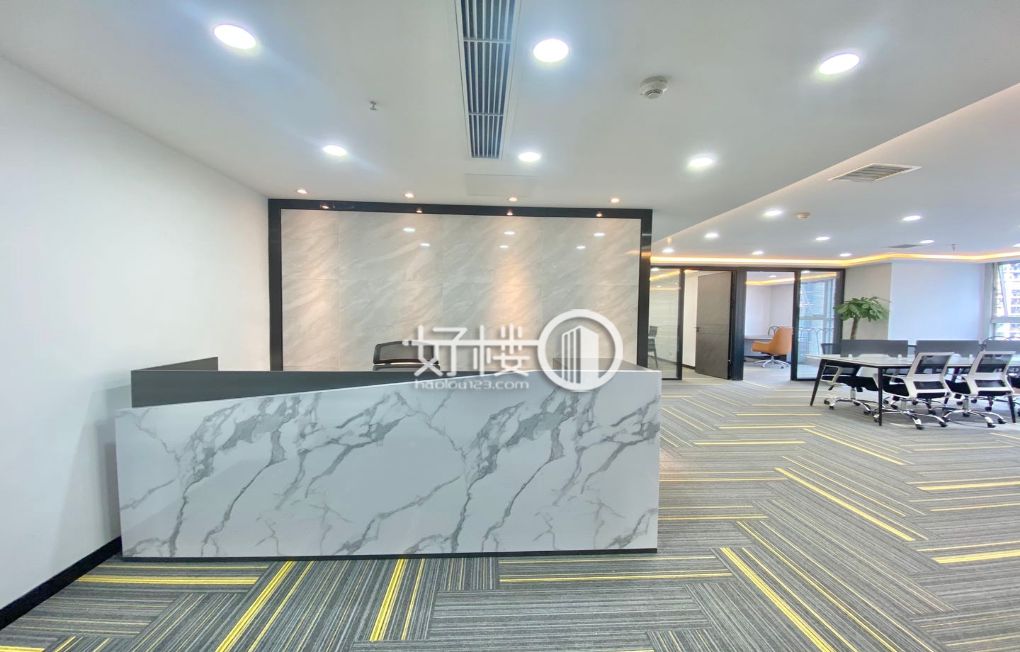 南坪 万达广场精装带家具 户型方正    实物出租写字楼|办公室出租|租赁/租金/图片