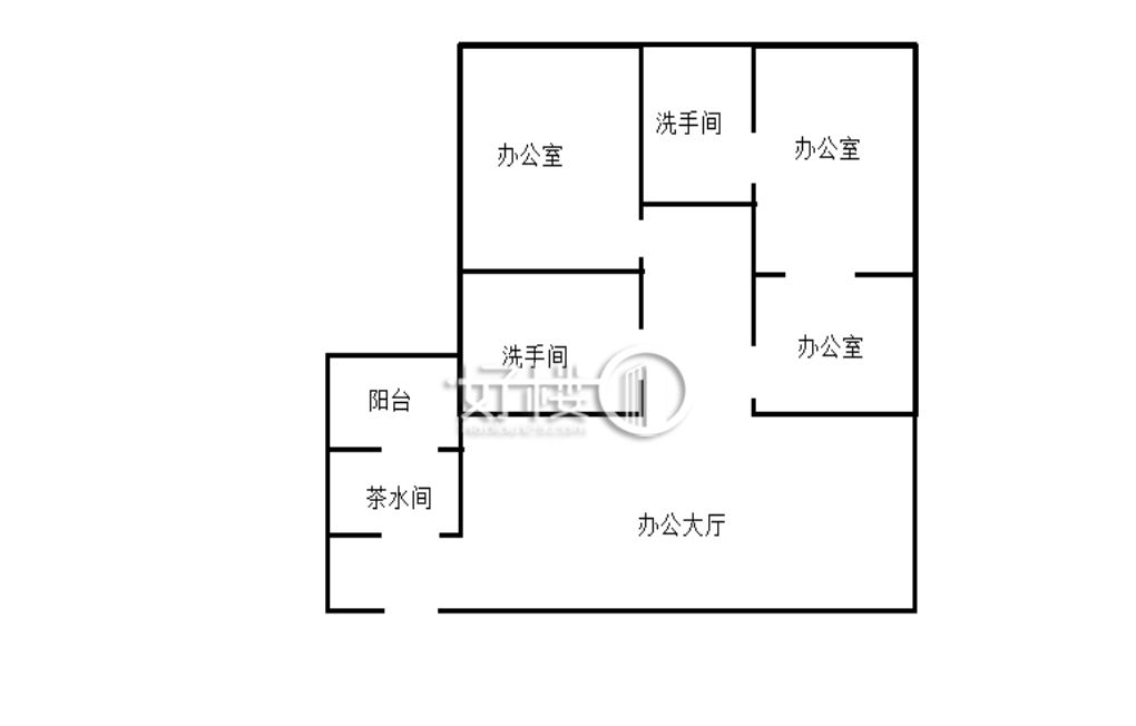 嘉德中心1号写字楼|办公室出租|租赁/租金/图片