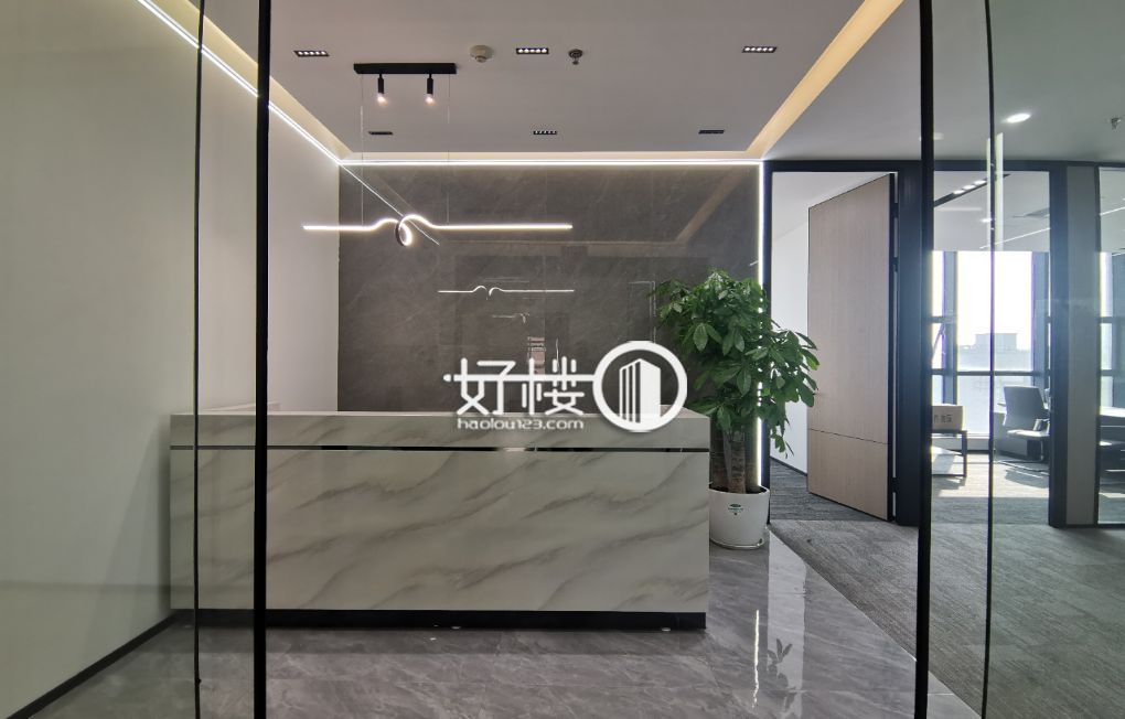 渝北办公室出租 花卉园轻轨站出口世纪财富装修带家具写字楼|办公室出租|租赁/租金/图片