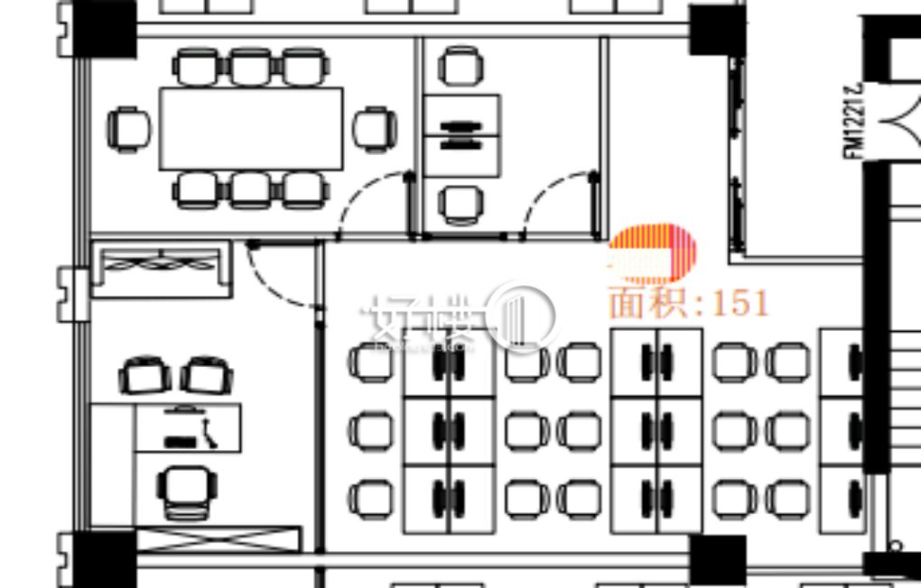世纪财富星座写字楼|办公室出租|租赁/租金/图片