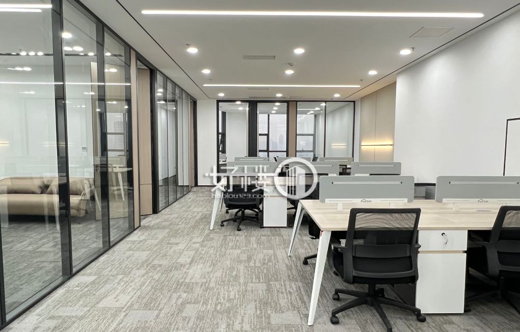 办公写字楼出租！渝北花卉园轻轨站出口 精装修办公室写字楼|办公室出租|租赁/租金/图片