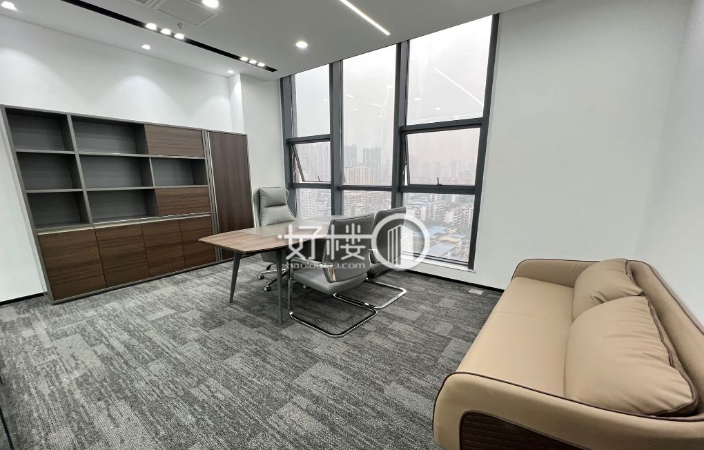 渝北写字楼出租！花卉园轻轨站世纪财富星座精装办公室写字楼|办公室出租|租赁/租金/图片