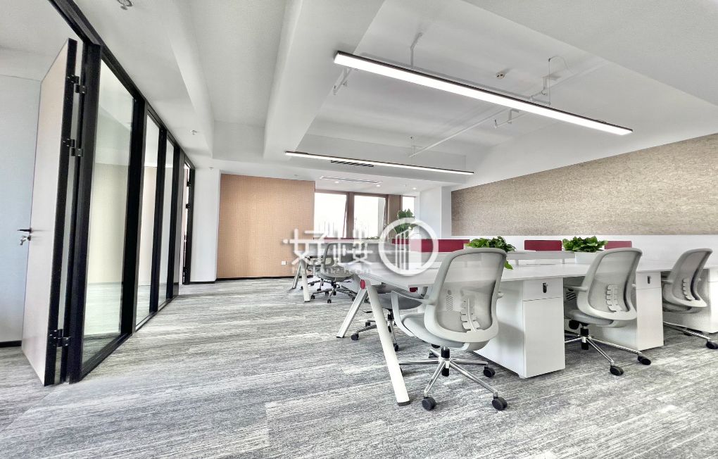 渝北北站轻轨出口 全新装修带家具 价格便宜随时看房m²写字楼|办公室出租|租赁/租金/图片