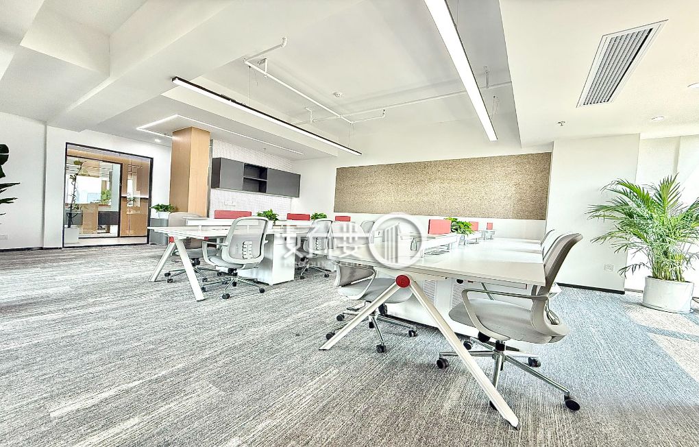 渝北北站轻轨出口 全新装修带家具 价格便宜随时看房m²写字楼|办公室出租|租赁/租金/图片