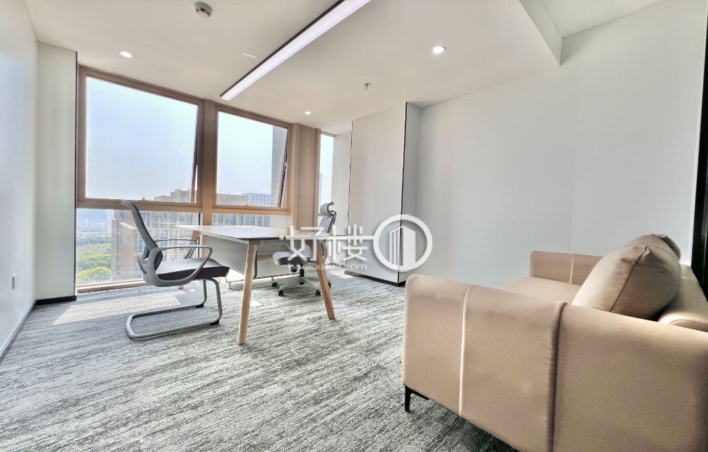 渝北北站轻轨出口 全新装修带家具 价格便宜随时看房m²写字楼|办公室出租|租赁/租金/图片