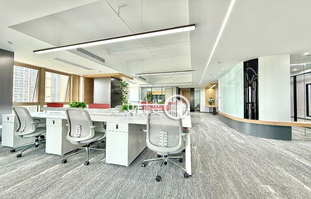 渝北北站轻轨出口 全新装修带家具 价格便宜随时看房写字楼|办公室出租|租赁/租金/图片