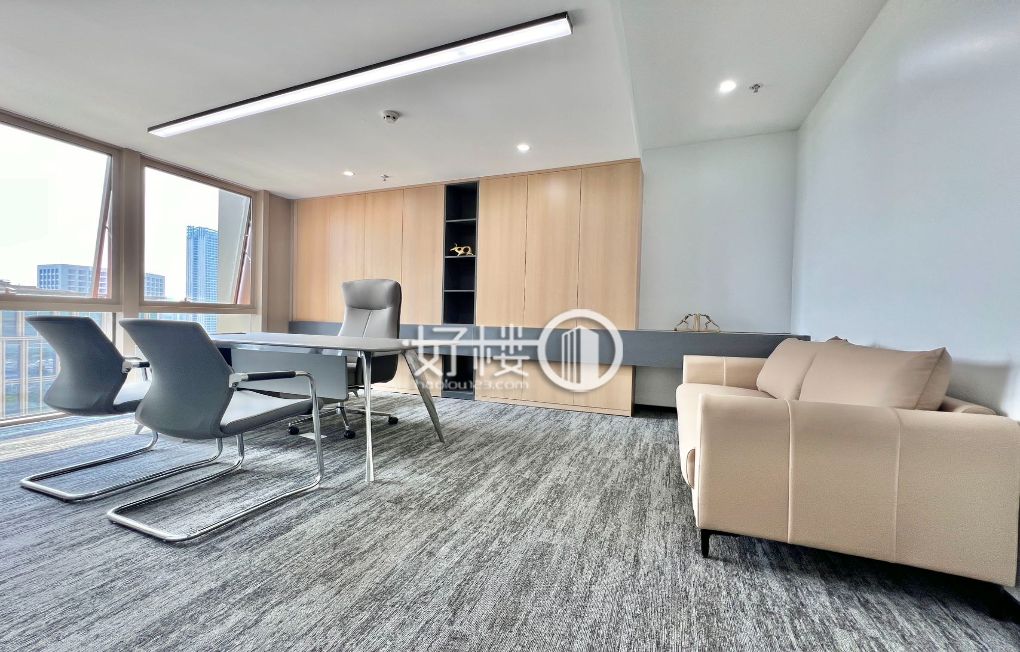 渝北北站轻轨出口 全新装修带家具 价格便宜随时看房m²写字楼|办公室出租|租赁/租金/图片