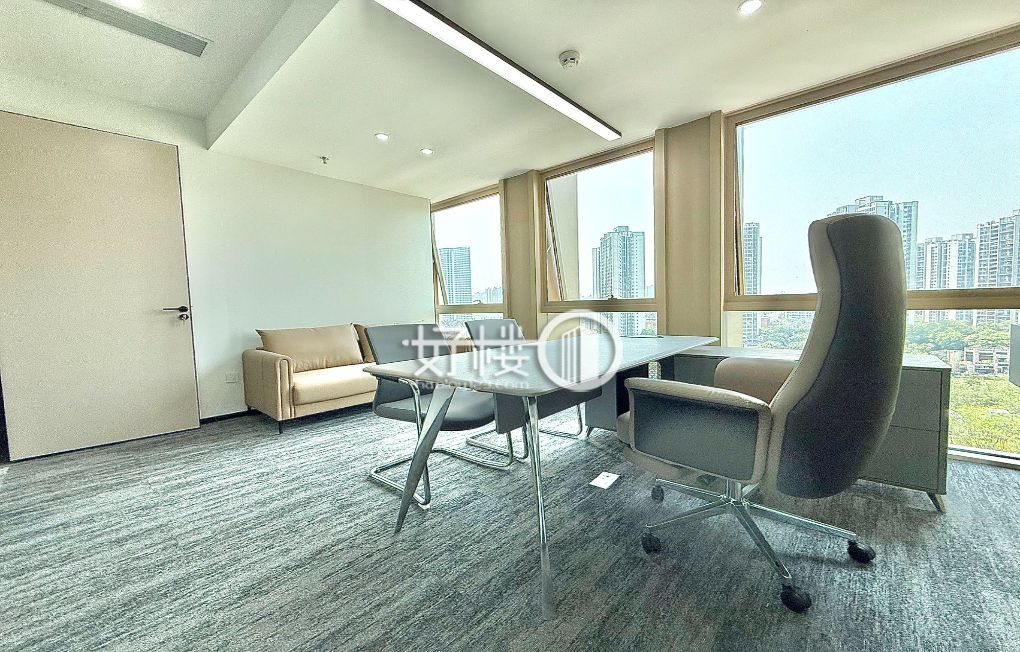 渝北北站轻轨出口 全新装修带家具 价格便宜随时看房写字楼|办公室出租|租赁/租金/图片