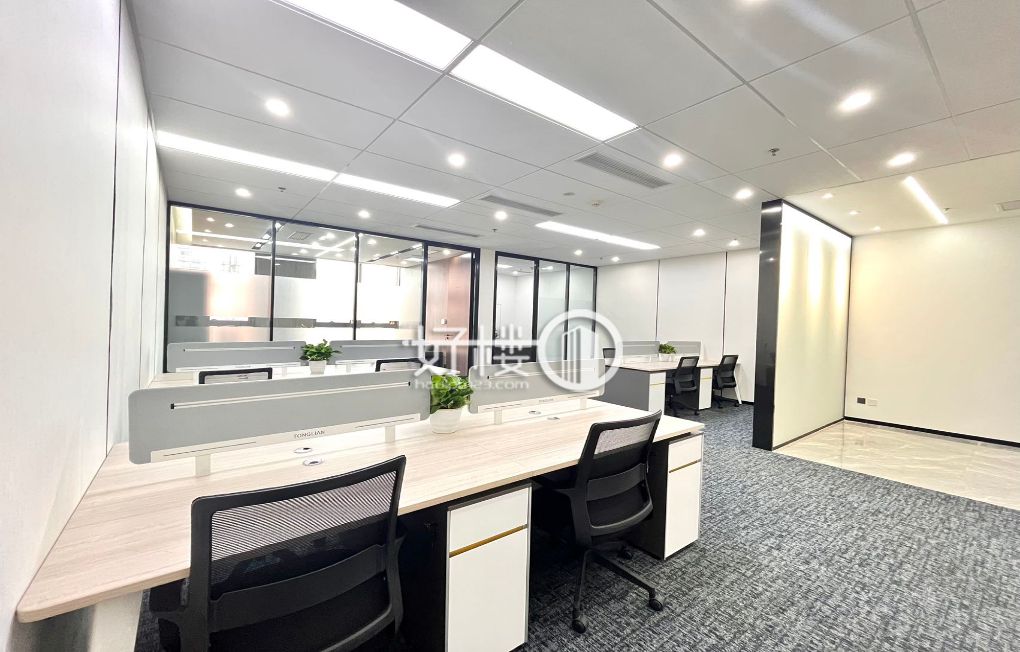 北环轻轨口两江春城写字楼精装带家具车位充足m²写字楼|办公室出租|租赁/租金/图片