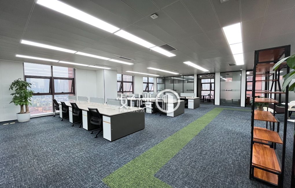 北环出口两江春城写字楼精装带家具车位充足轻轨近写字楼|办公室出租|租赁/租金/图片