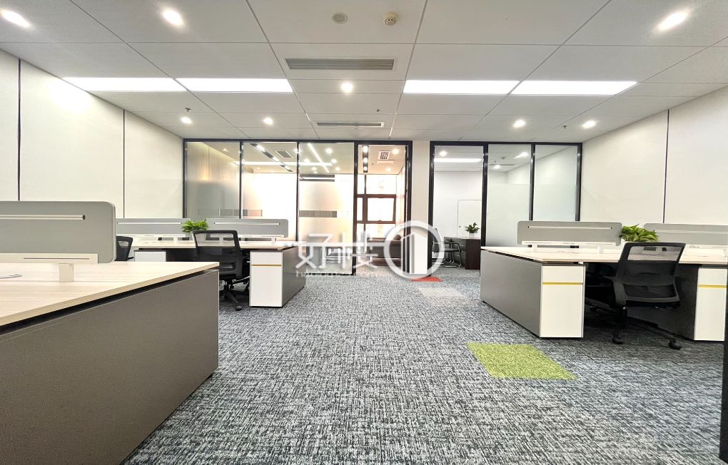 北环出口两江春城写字楼精装带家具车位充足轻轨近写字楼|办公室出租|租赁/租金/图片
