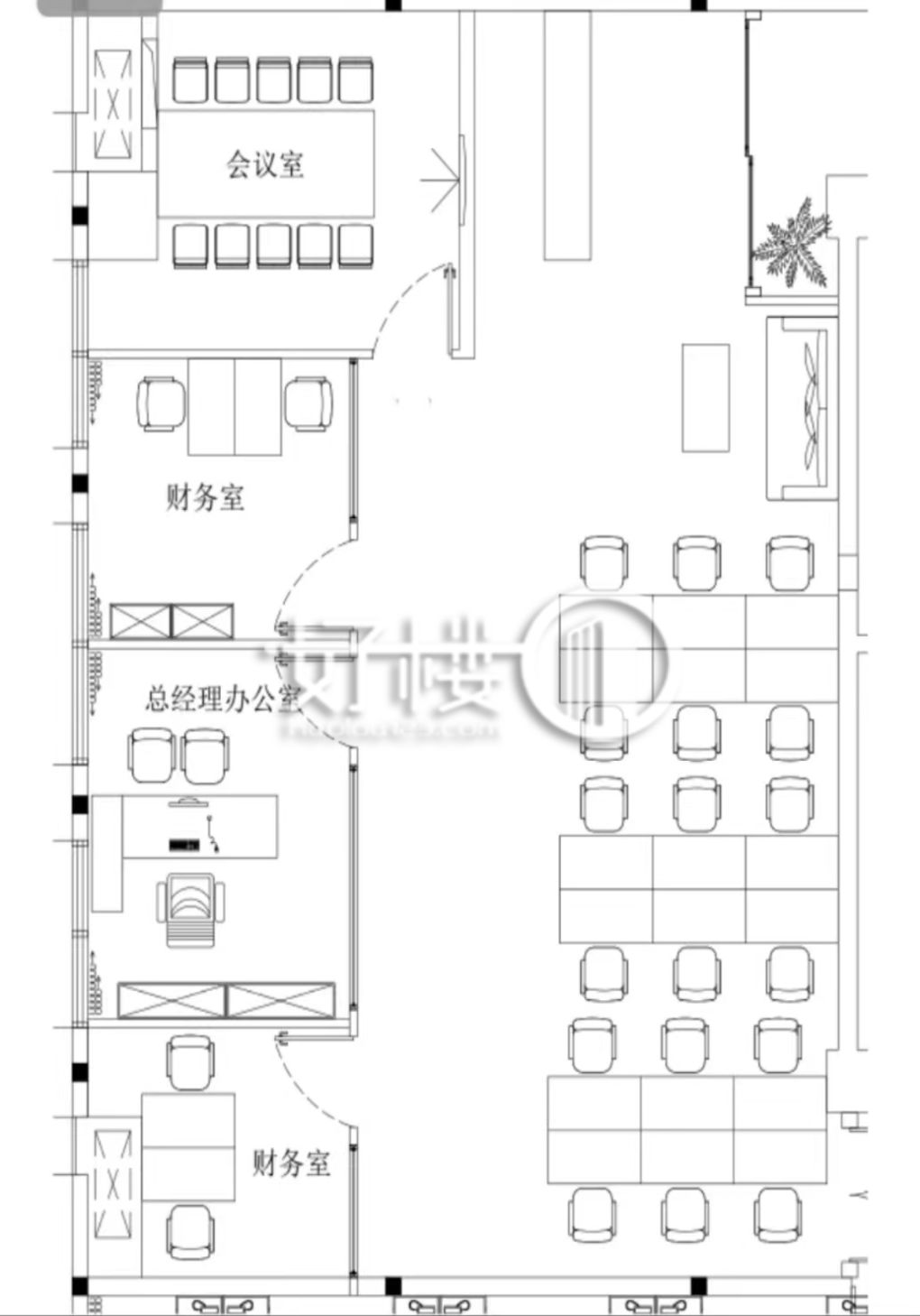 两江春城A栋写字楼|办公室出租|租赁/租金/图片