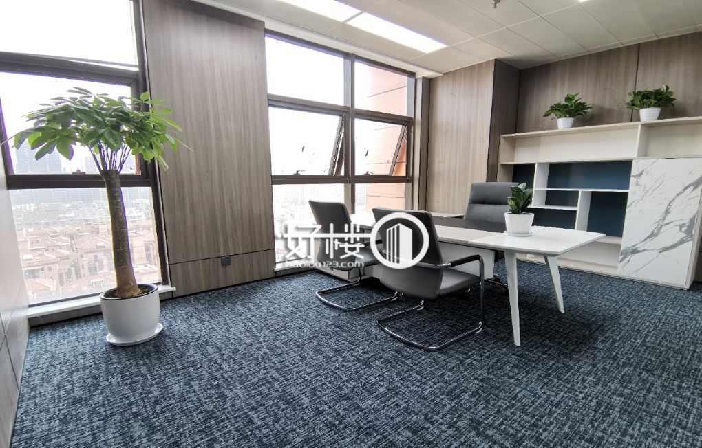 体育公园轻轨站旁两江春城写字楼精装带家具m²写字楼|办公室出租|租赁/租金/图片