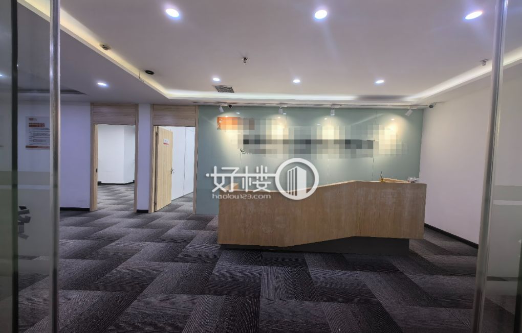 冉家坝轻轨口 装修 落地窗办公室户型方正 出租m²写字楼|办公室出租|租赁/租金/图片