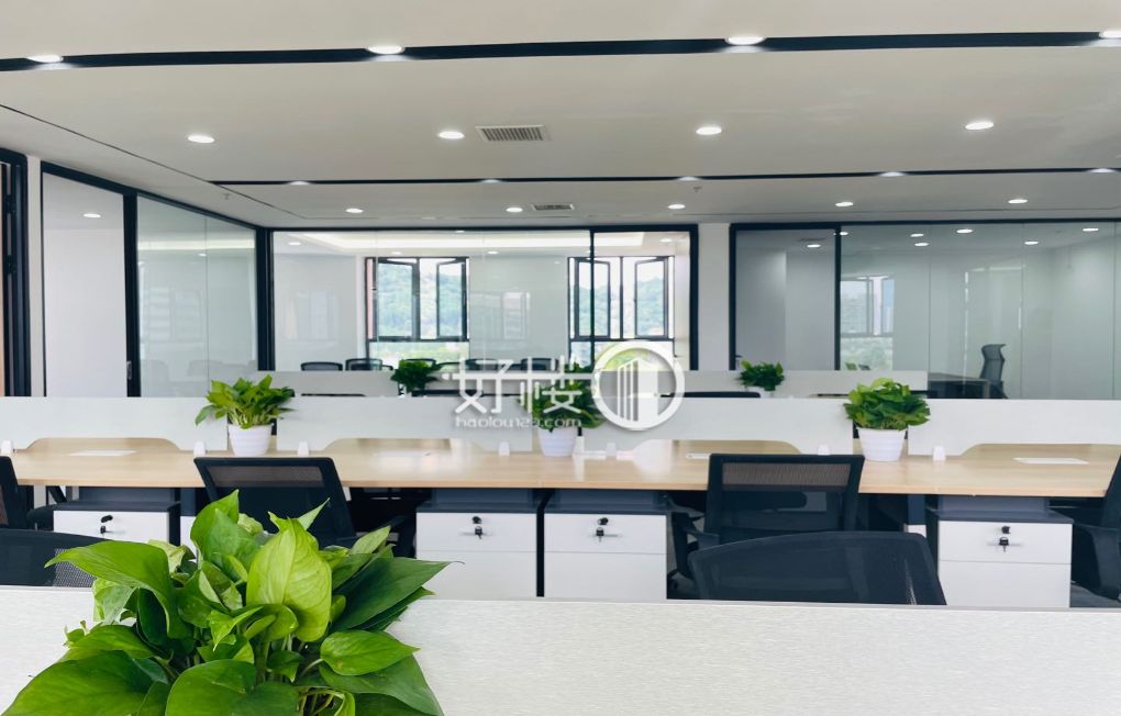 两江新区西希·云谷电梯口现房采光通透随时入住写字楼|办公室出租|租赁/租金/图片