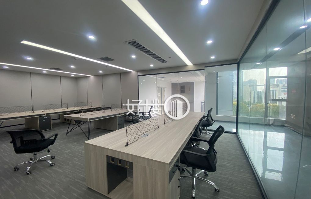 渝北两江新区 办公装修带家具 拎包入住 轻轨口m²写字楼|办公室出租|租赁/租金/图片