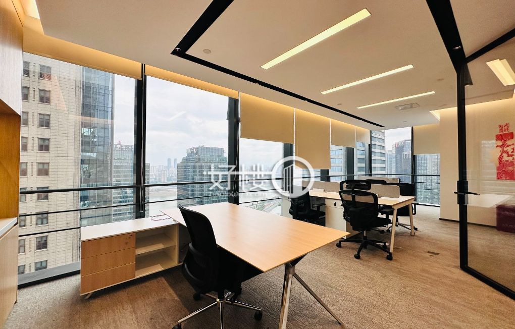 江北嘴 中国银行 看江 端头双面采光 写字楼|办公室出租|租赁/租金/图片