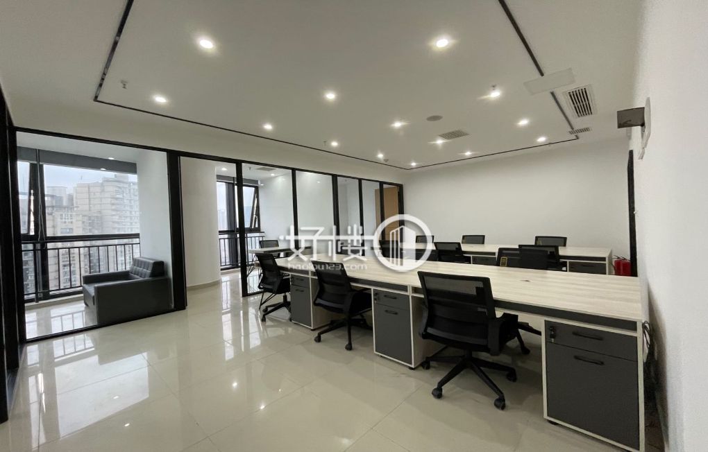 袁家岗轻轨站直达 精装办公室 拎包入户 性价比超高写字楼|办公室出租|租赁/租金/图片