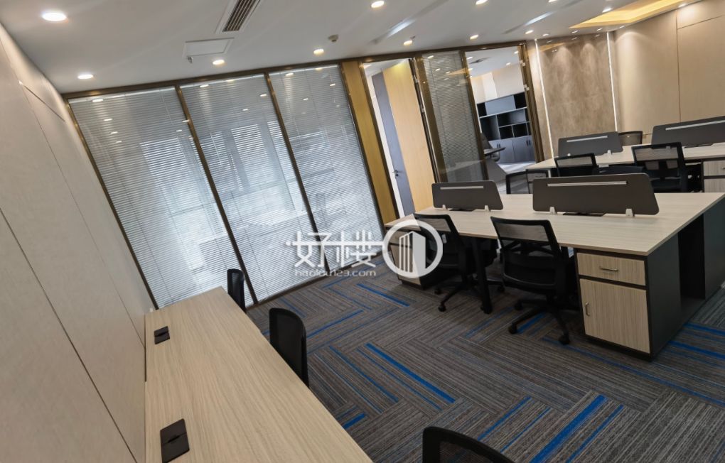 袁家岗轻轨站旁精装修带家具出租办公室写字楼|办公室出租|租赁/租金/图片