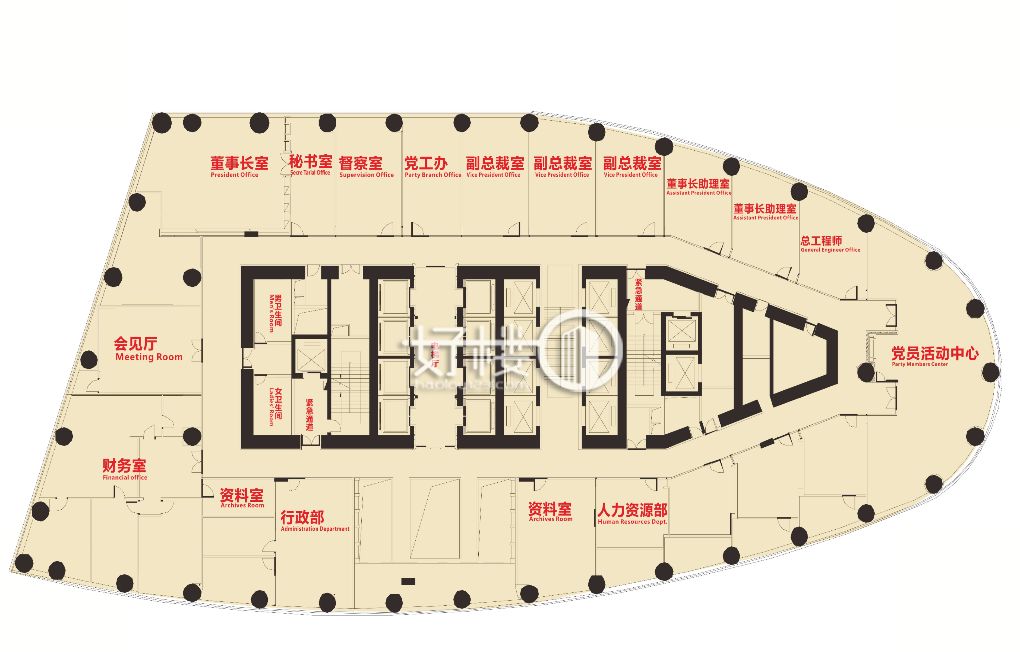 轻轨站直达袁家岗中新城上城精装整层出租视野开阔写字楼|办公室出租|租赁/租金/图片