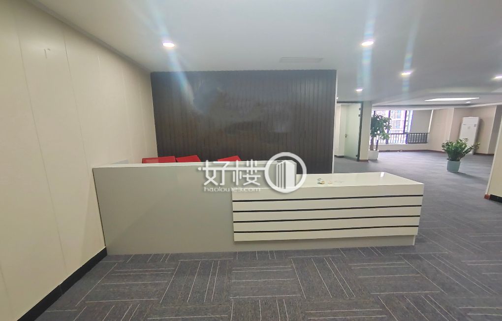 国宾城交通方便户型方正核心商圈采光通透m²写字楼|办公室出租|租赁/租金/图片