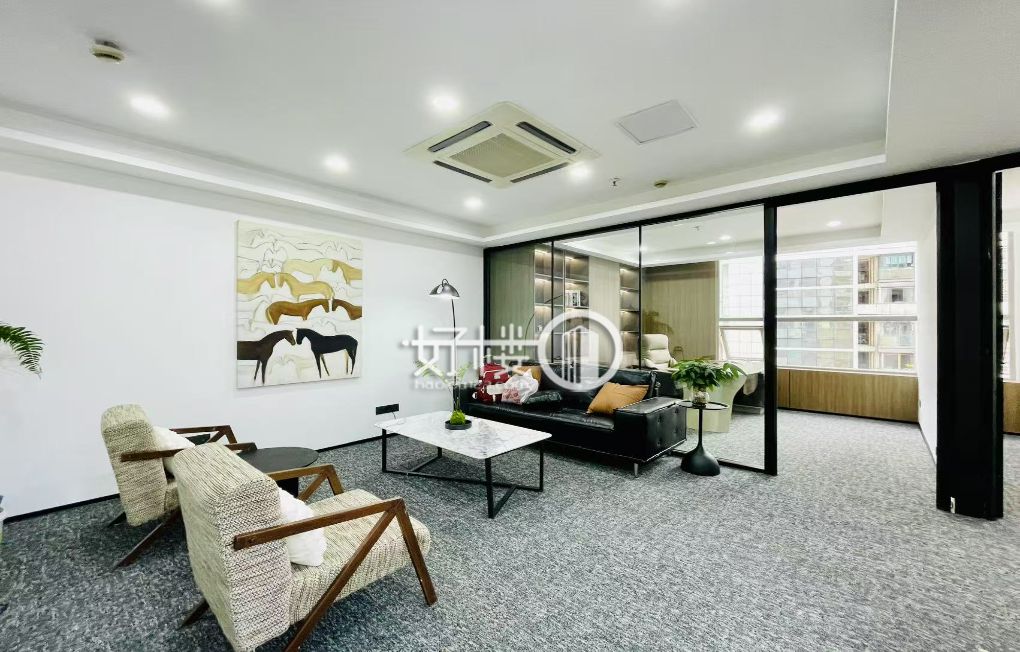 狮子坪轻轨旁 中渝爱都会  新装带家具出租m²写字楼|办公室出租|租赁/租金/图片