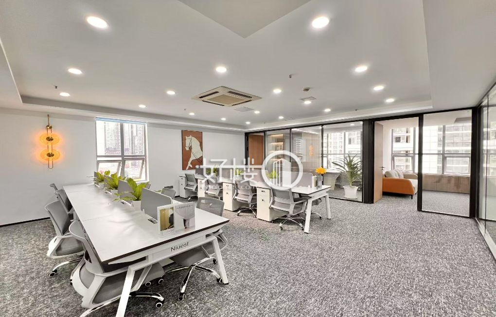 狮子坪轻轨旁 中渝爱都会 双开门带家具出租m²写字楼|办公室出租|租赁/租金/图片