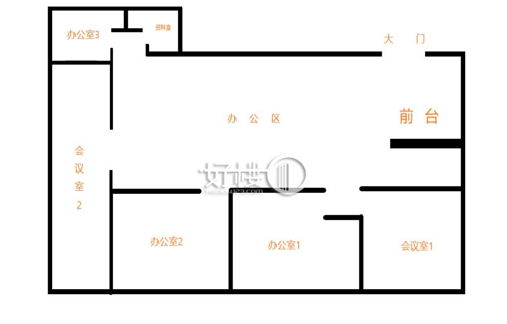 中渝爱都会写字楼2栋写字楼|办公室出租|租赁/租金/图片
