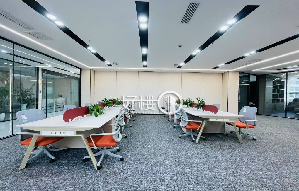 中渝爱都会精装现房出租 拎包入住 户型方正 采光好m²写字楼|办公室出租|租赁/租金/图片
