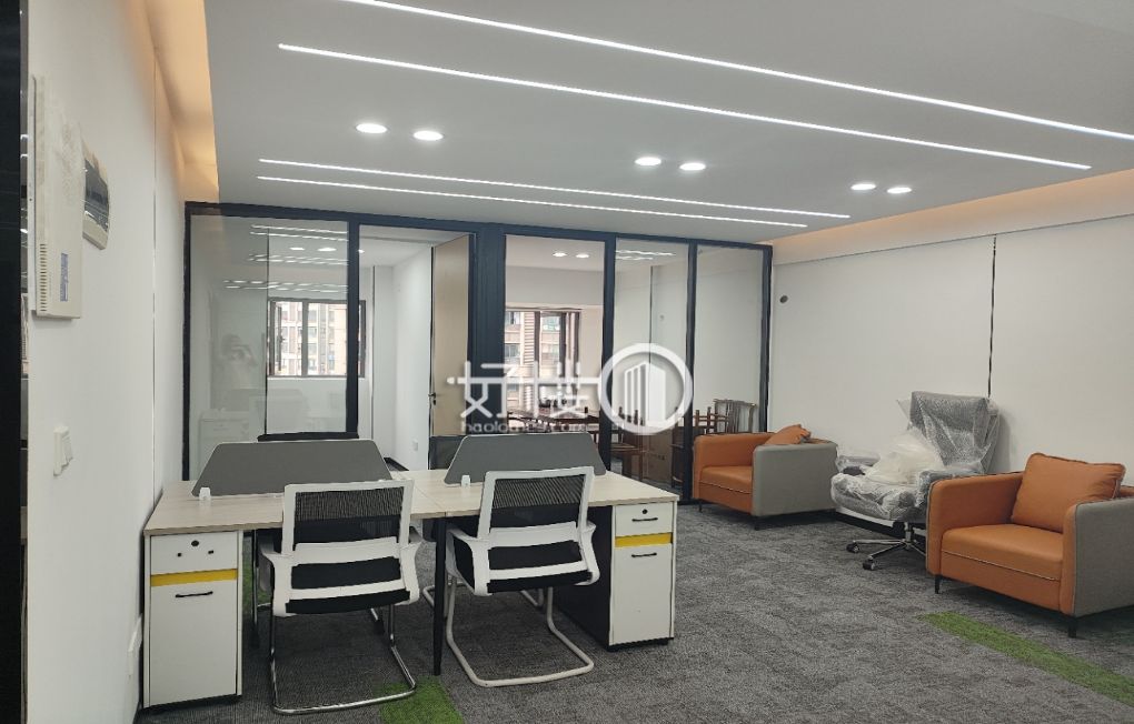 新牌坊 中渝都会首站 全新装修 带家具出租m²写字楼|办公室出租|租赁/租金/图片