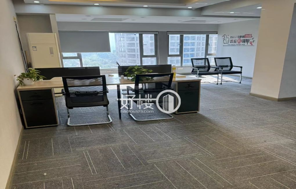 嘉州轻轨旁 中渝都会首站精装 带家具出租m²写字楼|办公室出租|租赁/租金/图片
