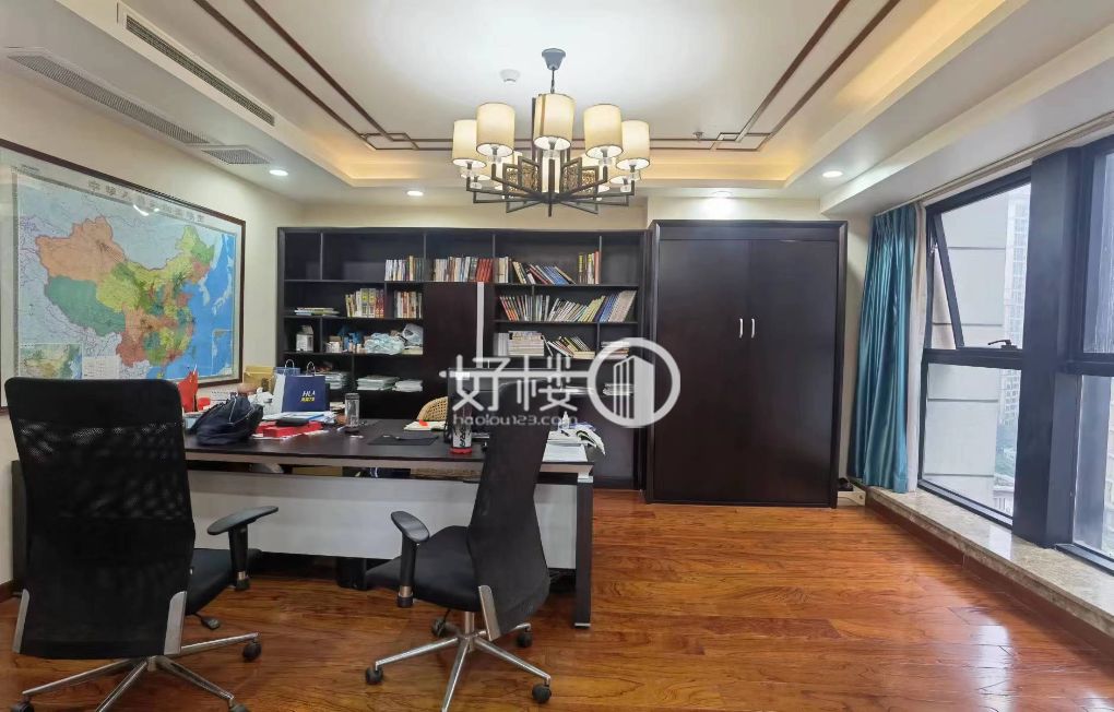 郑家院子轻轨口 半层豪华装修 带家具 拎包入住写字楼|办公室出租|租赁/租金/图片