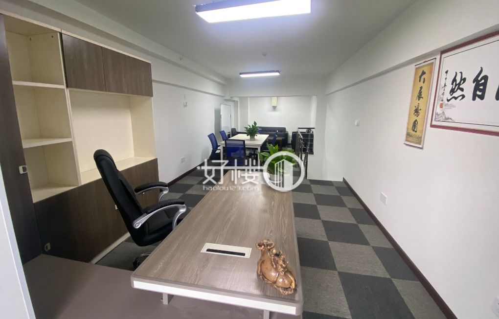 二郎现房精装办公室跃层出租 带有家具 空调自控写字楼|办公室出租|租赁/租金/图片