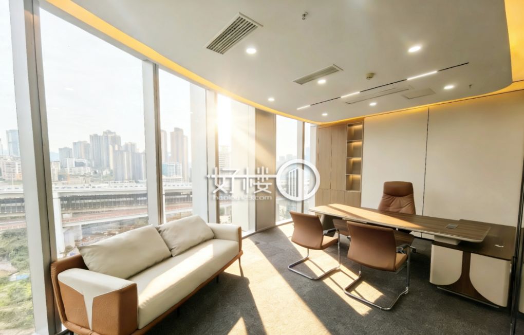 南岸弹子石中讯时代精装带家具 招租写字楼|办公室出租|租赁/租金/图片