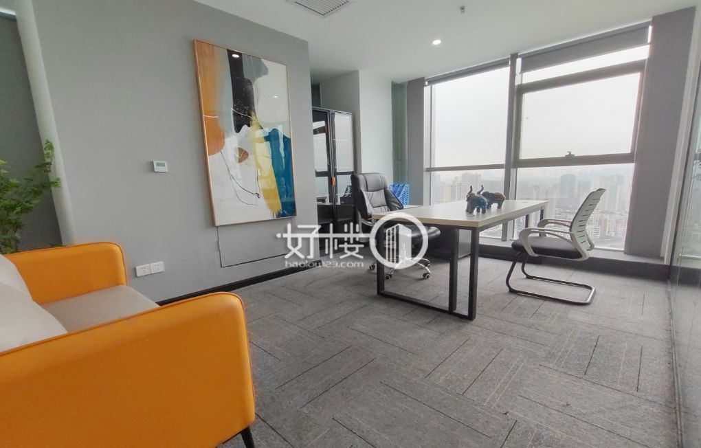 杨家坪 中迪广场 精装修带家具 拎包入住m²写字楼|办公室出租|租赁/租金/图片