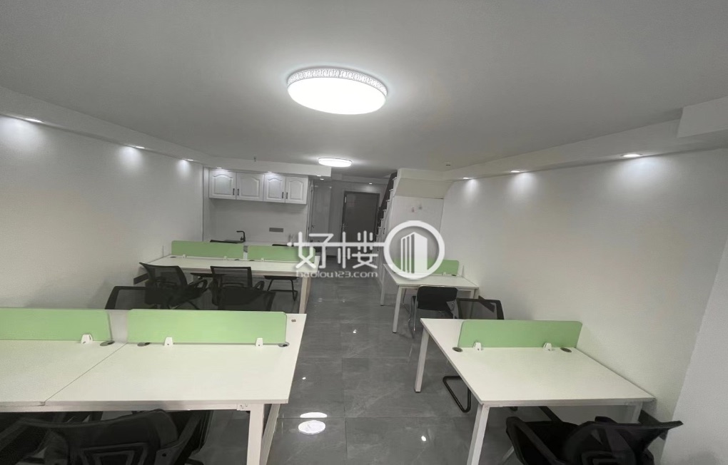 杨家坪中迪广场 装修做隔层楼上楼下大通间送免租期出m²写字楼|办公室出租|租赁/租金/图片