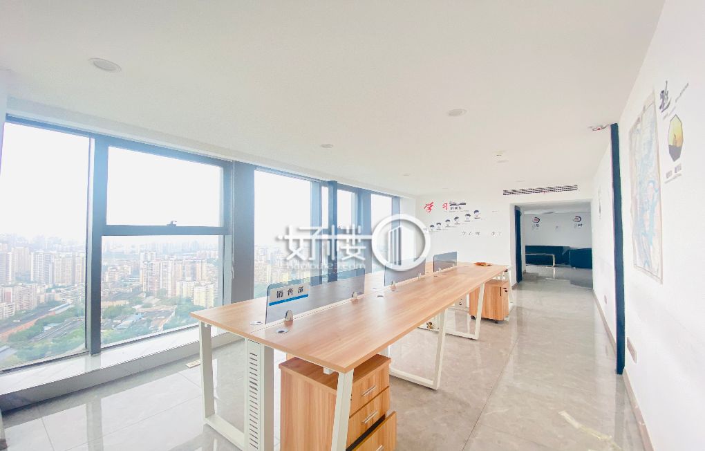 杨家坪成熟商圈  户型方正 采光通透写字楼|办公室出租|租赁/租金/图片